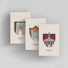 Load image into Gallery viewer, Universities of The Ivy League / Small Art Prints