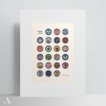 Load image into Gallery viewer, Rioni of Rome / Poster Art Print