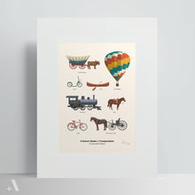 Load image into Gallery viewer, Historic Transportation of Pennsylvania | Poster Art Print