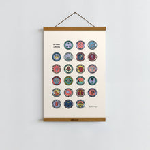 Load image into Gallery viewer, Rioni of Rome / Poster Art Print