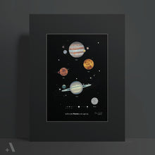 Load image into Gallery viewer, Visible Planets In The Night Sky / Poster Art Print