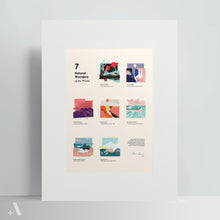 Load image into Gallery viewer, Natural Wonders of the World / Poster Art Print
