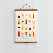 Load image into Gallery viewer, American Cocktails / Poster Art Print