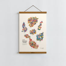 Load image into Gallery viewer, European Microstates / Poster Art Print
