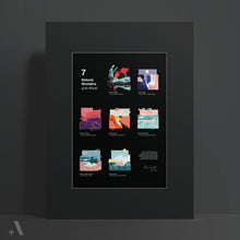 Load image into Gallery viewer, Natural Wonders of the World / Poster Art Print