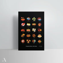Load image into Gallery viewer, New Orleans Dishes / Poster Art Print
