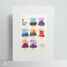 Load image into Gallery viewer, Ancient Cities / Poster Art Print