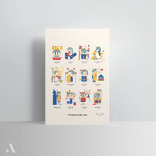 Load image into Gallery viewer, Traditional Crafts of Italy / Poster Art Print