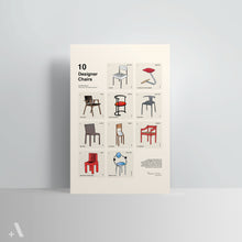 Load image into Gallery viewer, Designer Chairs / Poster Art Print