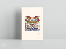 Load image into Gallery viewer, Historic US Capitals / Small Art Prints