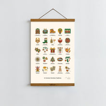 Load image into Gallery viewer, German Christmas Traditions / Poster Art Print