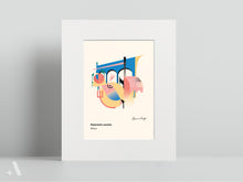 Load image into Gallery viewer, Icons of Futurist Milan / Small Art Prints