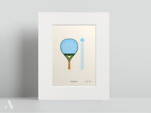 Load image into Gallery viewer, Racket Sports / Small Art Prints