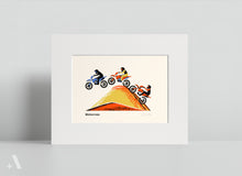 Load image into Gallery viewer, American Motorsports / Small Art Prints