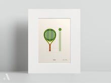 Load image into Gallery viewer, Racket Sports / Small Art Prints