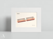 Load image into Gallery viewer, Modes of Public Transit in Europe / Small Art Prints