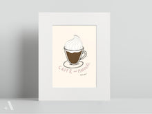 Load image into Gallery viewer, Italian Espresso Drinks / Small Art Prints