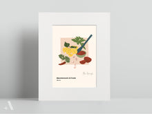 Load image into Gallery viewer, Italian Pasta Dishes / Small Art Prints