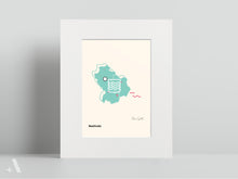 Load image into Gallery viewer, Regions of Italy / Small Art Prints