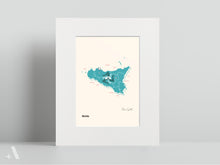Load image into Gallery viewer, Regions of Italy / Small Art Prints