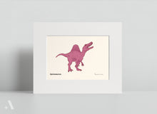 Load image into Gallery viewer, Dinosaurs of the Mesozoic Period / Small Art Prints