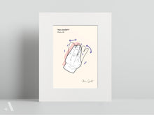 Load image into Gallery viewer, Italian Hand Gestures / Small Art Prints