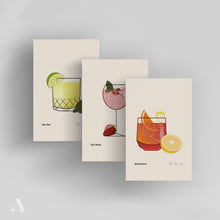 Load image into Gallery viewer, Italian Cocktails of Milan / Small Art Prints