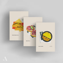 Load image into Gallery viewer, American Diner Breakfasts / Small Art Prints
