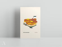 Load image into Gallery viewer, American Diner Breakfasts / Small Art Prints