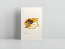 Load image into Gallery viewer, American Diner Breakfasts / Small Art Prints