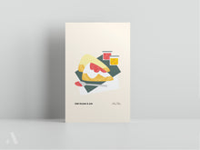 Load image into Gallery viewer, American Diner Breakfasts / Small Art Prints