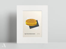 Load image into Gallery viewer, American Diner Breakfasts / Small Art Prints