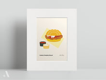 Load image into Gallery viewer, American Diner Breakfasts / Small Art Prints