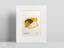 Load image into Gallery viewer, American Diner Breakfasts / Small Art Prints