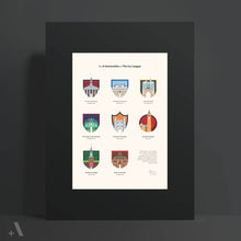 Load image into Gallery viewer, Universities of The Ivy League / Poster Art Print