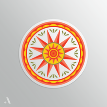 Load image into Gallery viewer, Pennsylvania Dutch Hex Signs | Folk Art Stickers
