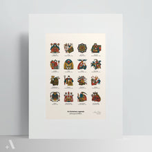 Load image into Gallery viewer, Christmas Legends of European Folklore / Poster Art Print
