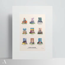 Load image into Gallery viewer, Historic Homesteads of Lancaster County / Poster Art Print
