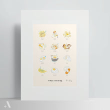 Load image into Gallery viewer, A Dozen Ways to Cook an Egg / Poster Art Print
