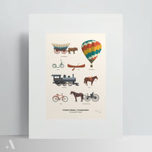 Load image into Gallery viewer, Historic Transportation of Pennsylvania / Poster Art Print
