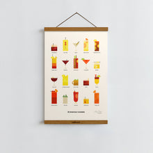 Load image into Gallery viewer, American Cocktails / Poster Art Print
