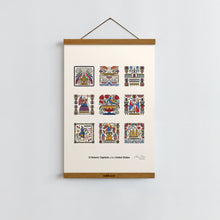 Load image into Gallery viewer, Historic US Capitals / Poster Art Print
