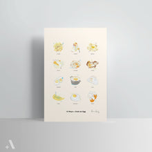 Load image into Gallery viewer, A Dozen Ways to Cook an Egg / Poster Art Print

