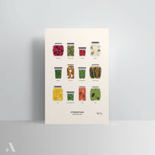 Load image into Gallery viewer, Pickled Foods of Pennsylvania / Poster Art Print
