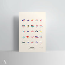 Load image into Gallery viewer, Greetings Around the World / Poster Art Print
