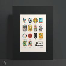 Load image into Gallery viewer, Board Games / Poster Art Print
