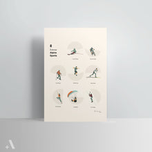 Load image into Gallery viewer, Extreme Alpine Sports / Poster Art Print
