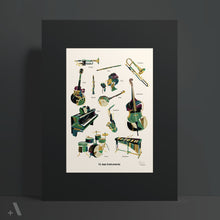 Load image into Gallery viewer, Jazz Instruments / Poster Art Print

