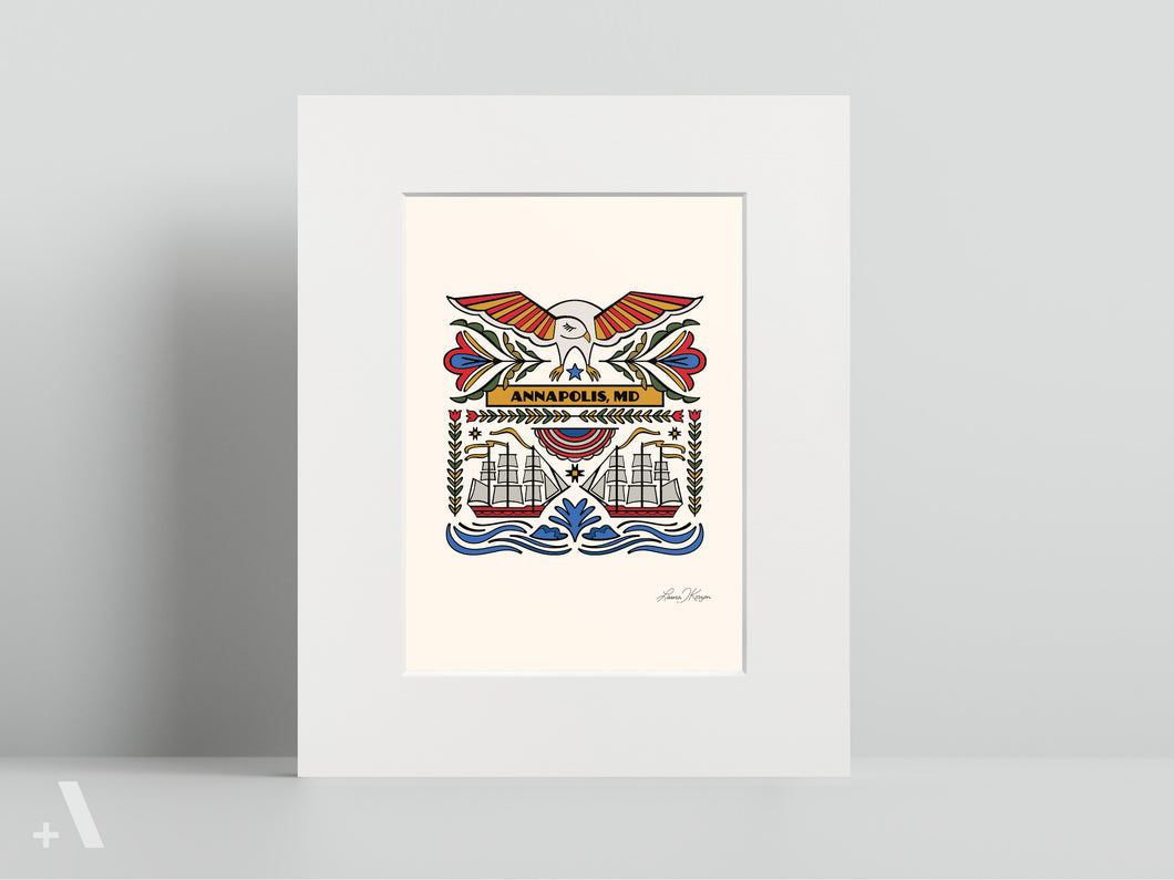 Historic US Capitals / Small Art Prints