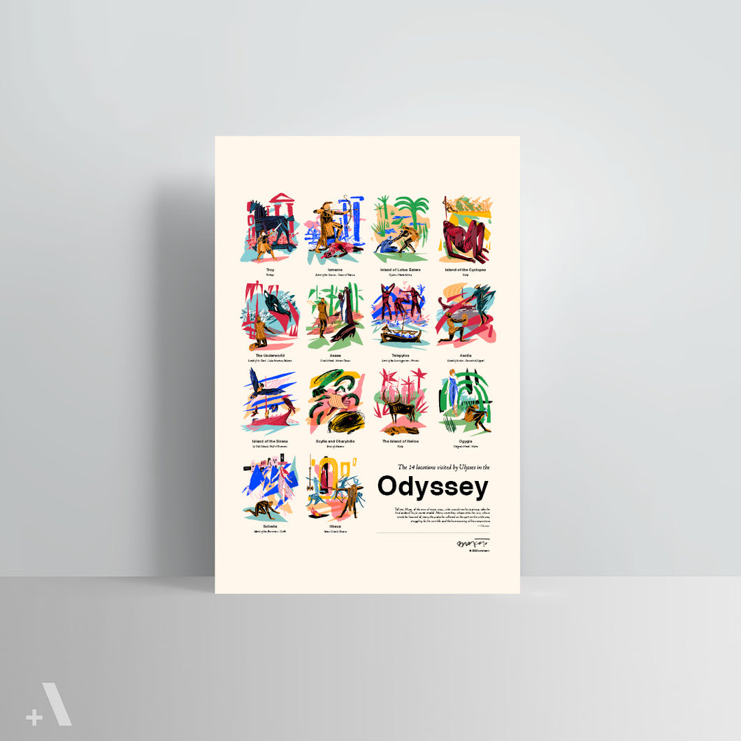 The Odyssey / Poster Art Print